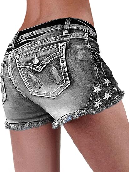 Shorts Denim Frayed - 【HME】Jeans | Entfessle deine ausgefallene Seite