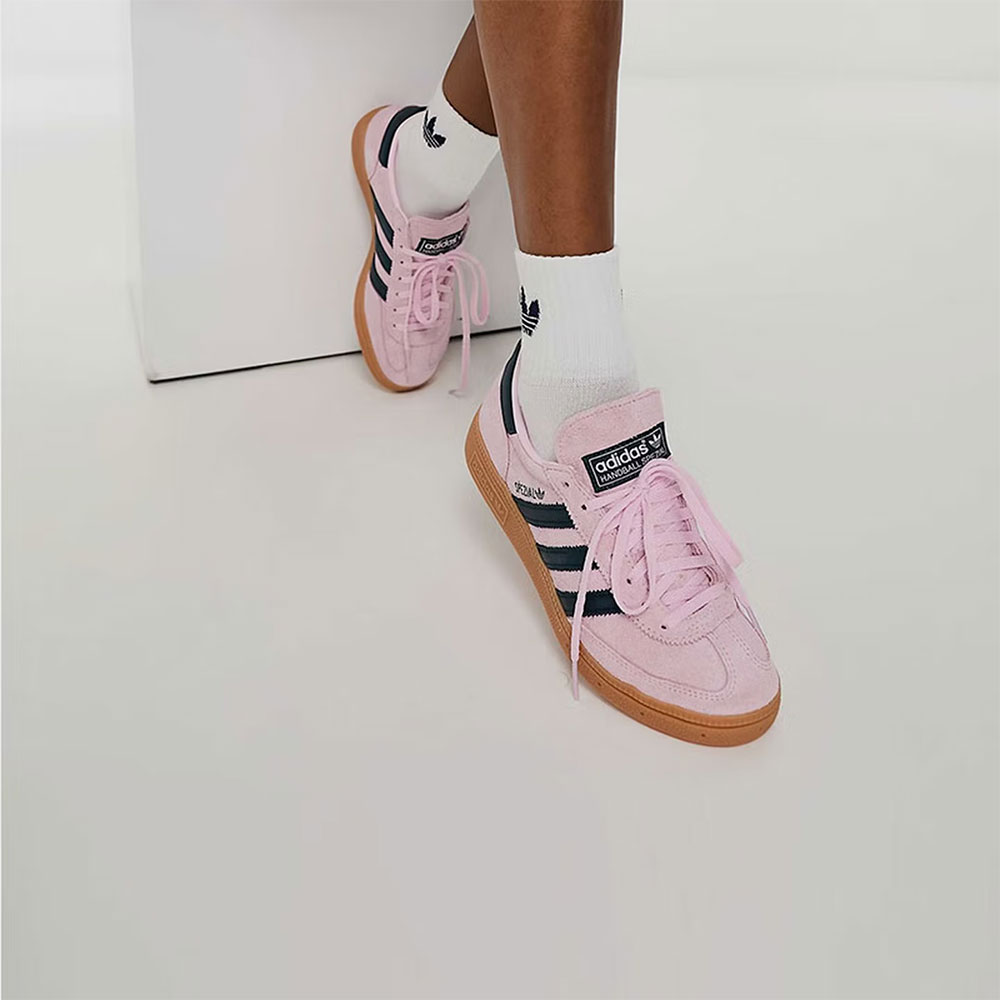 Adidas Shoes Samba - adidas Originals HANDBALL SPEZIAL Wildleder-Low-Top-Sneaker mit