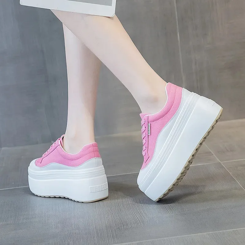 8cm Neue Leinwand Echtes Leder – Wedge Espadrille Women Bewertung und Preis